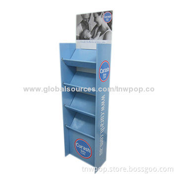 Fashionable POP Floor Display for Baby Care Product, Strong, Steady, Customized Size and Design